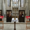 The chapel of Trinity College arranged for Orthodox worship