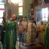 La Divine Liturgie pontificale et les Vêpres de la Pentecôte à l’église Sobor de la Sainte-Trinité, Winnipeg