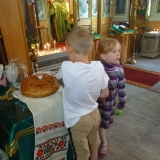 La Divine Liturgie pontificale et les Vêpres de la Pentecôte à l’église Sobor de la Sainte-Trinité, Winnipeg