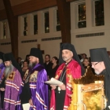 On Wednesday evening, September 30, the Rite of Nomination, Proclamation, and Acceptance by Archimandrite Irénée took place at the cathedral immediately before Vigil for the Feast of the Protection of the Mother of God.