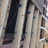 Simpson Strong Tie Detail on Twinned Rafters