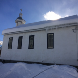 Pre-Restoration North Side of Church