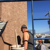 Stuccoing Cupola Tower