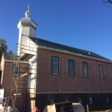 Stucco Started on North Side with New Band Board