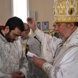 Archbishop Irénée elevates Deacon Jesse Isaac to Protodeacon!